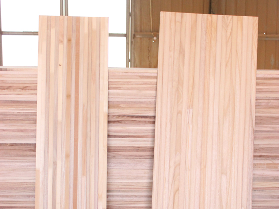 Poplar snowboard
